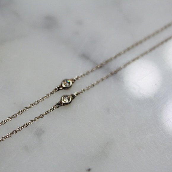 Tiffany & CO Diamonds By the Yard Necklace - Picture 6 of 8